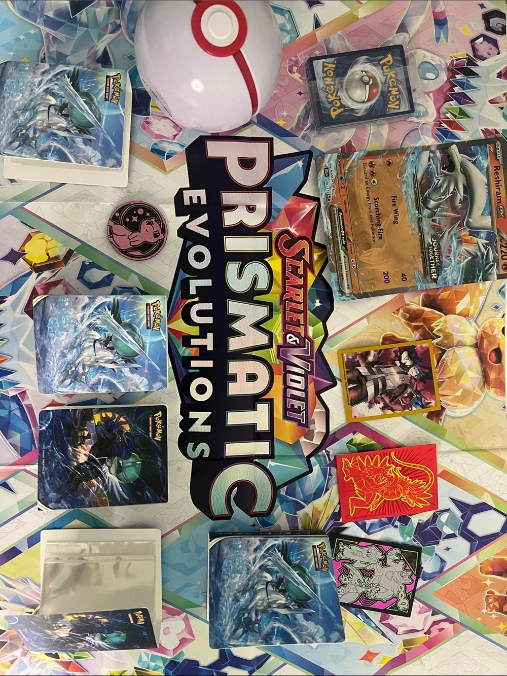 Pokémon Lot Coin, Binders, TCG Trading Cards, Sleeves, Poster